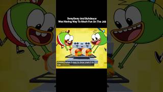 Swaysway And Deuce Was Having Fun At Work everyday #breadwinners #swaysway #buhdeuce #oldcartoons