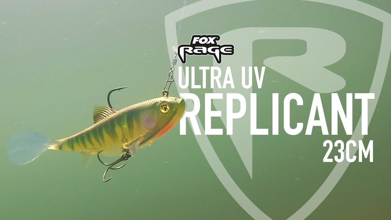 Fox Rage Replicant Wobble – Leurre Souple 18 Cm 90g Pour Brochet – Neuf