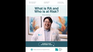 What Is Rheumatoid Arthritis? Symptoms, Risks, and When to See a Rheumatologist