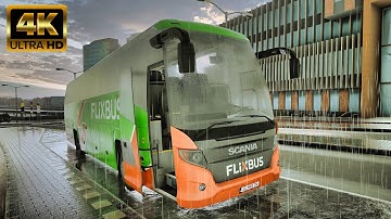 Fernbus Simulator | Scania Touring |  4K Ultra HD |  GAMEPLAY !