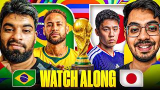 Brazil VS Japan w/ @sportsnutnathan @Dhruviewss @TheIshanTake @Midwicketmanager @KickitwithLala