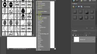 How To Install Custom Shapes CSH In Photoshop Elements