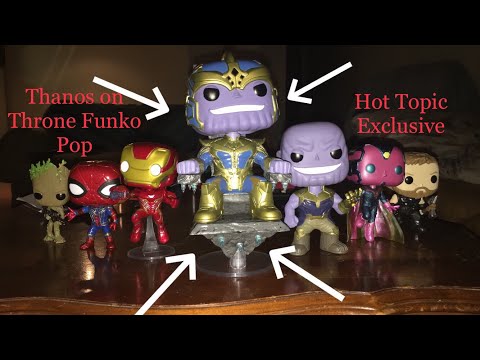 thanos funko pop hot topic