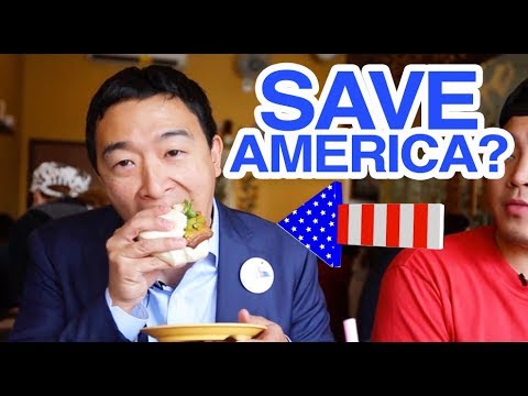 Andrew Yang talks stereotypes, economic policies at dinner with ...