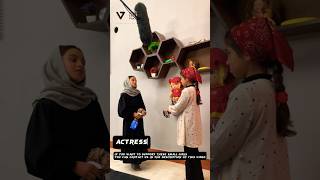 Second Part The Directed Small Girl Recorded Short Movie On The Camera Second Part