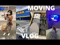 MOVING VLOG 11: MOUNTING TV & MIRROR + TJ MAXX HAUL + FINISHING DRESSER + ORGANIZATION + MORE.