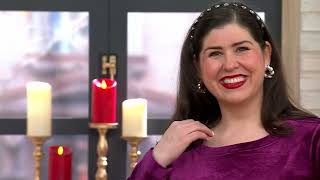 Belle by Kim Gravel Bellevet Boatneck Long Sleeve Top on QVC