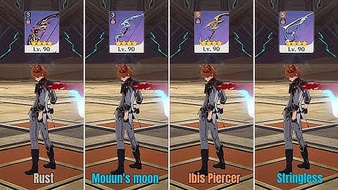 Is STRINGLESS Still the BEST? F2P Childe Weapon Comparison [Genshin Impact]