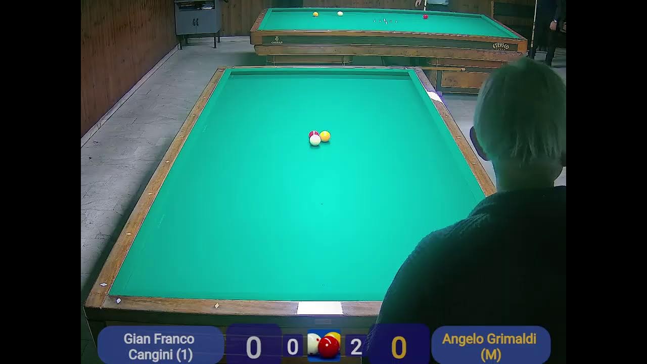 10° Carraresi -  Angelo Grimaldi (M)    Vs  Gian Franco Cangini (1)