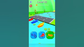 Shape-Shifting 🚗🚁🛥️ | New Hyper Casual Game 🔥| #shorts #short #shapeshifting  #gameplay #shortsfeed