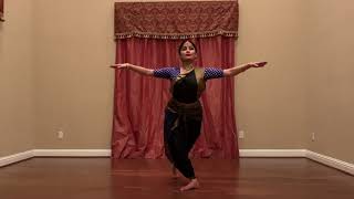 Bharatanatyam Dance by Isha Parupudi (music is Eyes Open by Sid Sriram)