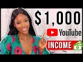 How I Make Over $1,000 Every Month On Youtube Ads | Make Money Online