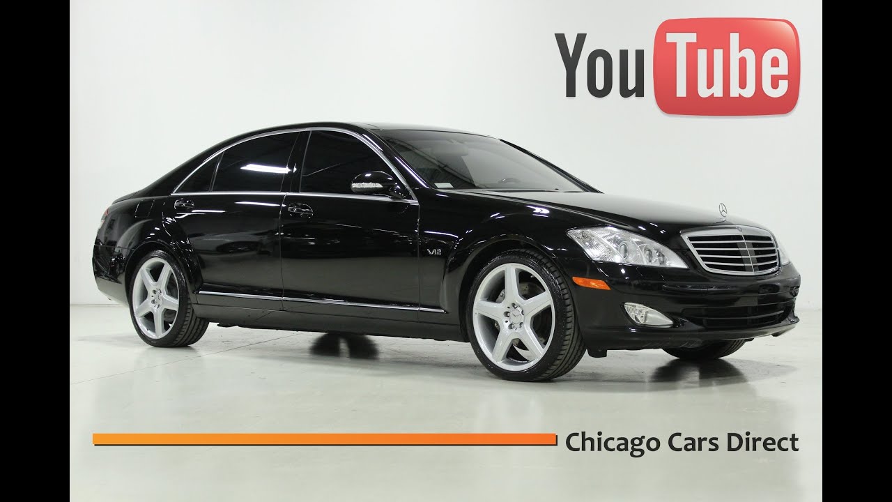 Chicago Cars Direct Presents A 07 Mercedes Benz S600 V12 Obsidian Black Black 0901 Youtube