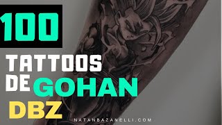 TATUAGENS DE GOHAN DRAGON BALL Z : 100 IDÉIAS INCRÍVEIS