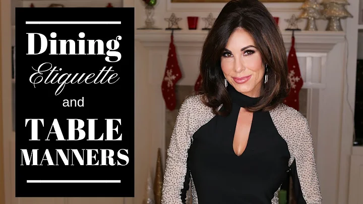 Dining Etiquette 101 - Table Manner Tips and Trick...