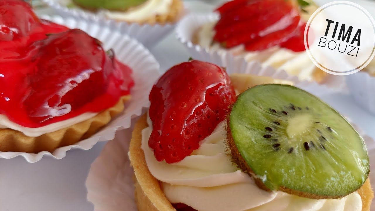 تارتولات الفواكه 🥝🍓 بكرام ديبلومات لعجبتهم بزاااف فدار تهببببل أحسن من تاع برا 🇩🇿 les tartelettes