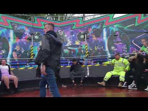 James cowies tagada on ride nuns moor bank holiday funfair 2022