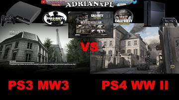 WWII DLC 1 - The Resistance PS4 vs MW3 PS3 Resistance / Operation Intercept , Valkyrie , Athropoid
