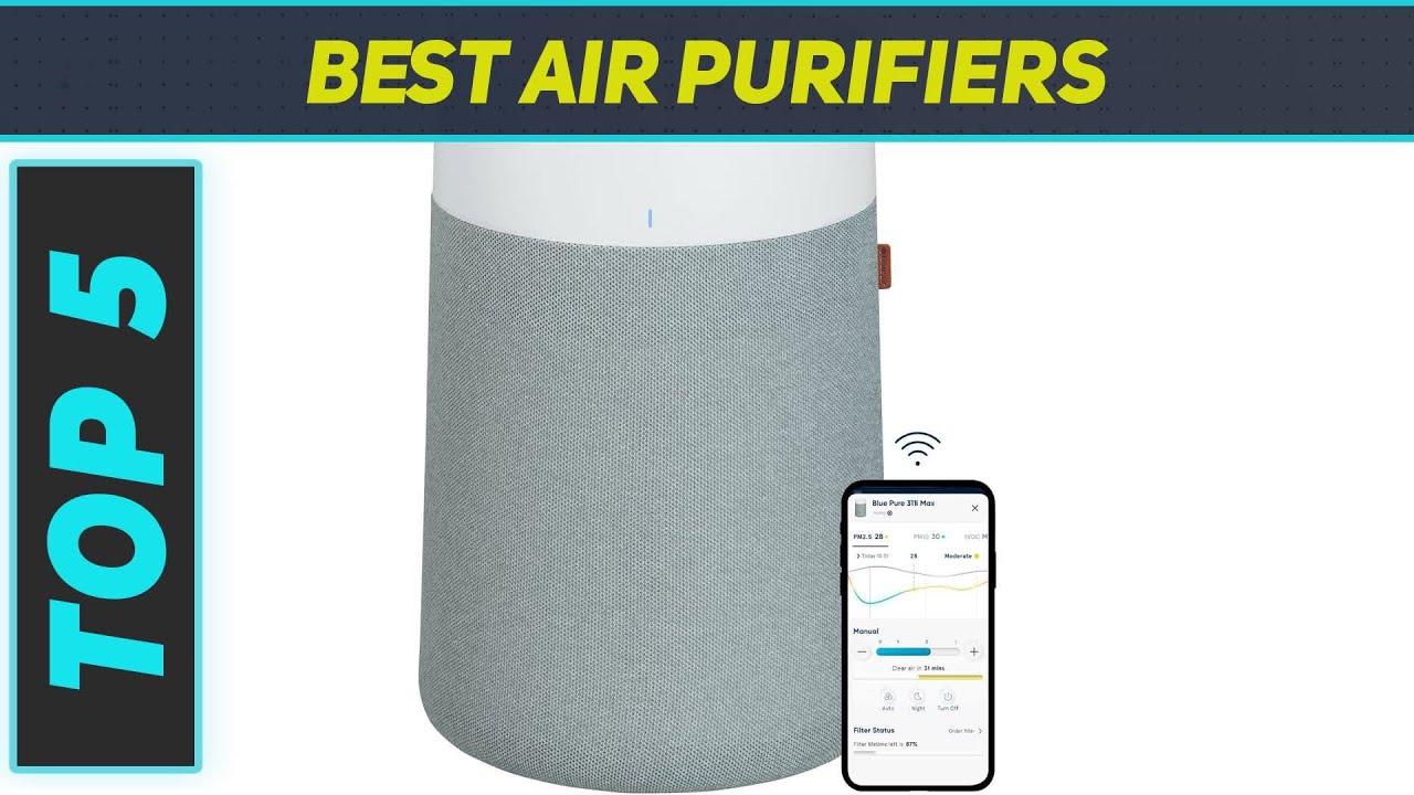 Top 5 Best Air Purifiers  in 2023