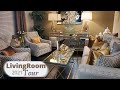 Glam LivingRoom Tour|How to Style a Glam LivingRoom|Spring & Glam LivingRoom Ideas|Decorate with me