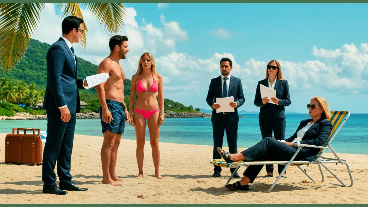 Mi esposo llevó a su amante a la playa… y se encontró con mis abogados