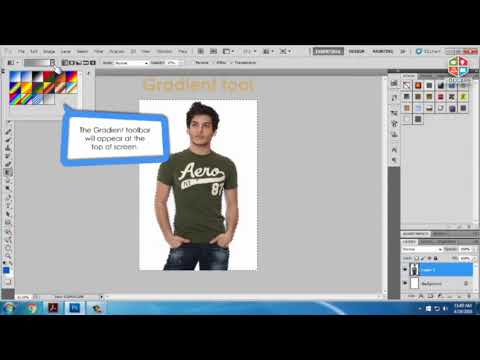 Photoshop CS5 - Gradient Tool