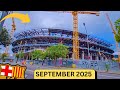 Camp Nou Renovation Update | September 2025 | Escalator Installation