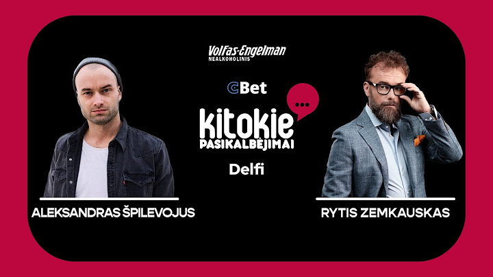 „Kitokie pasikalbėjimai“ su Aleksandru Špilevojumi