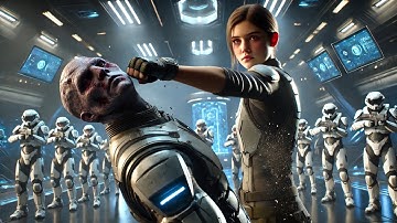 The Alien Instructor Slapped the Human Cadet — She Left Him Flat Before the Class Could Blink | HFY