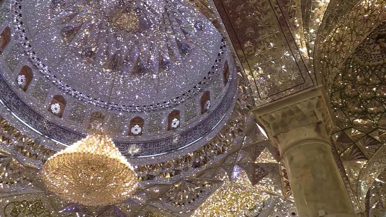 القرآن الكريم واذان المغرب من المرقد الشريف