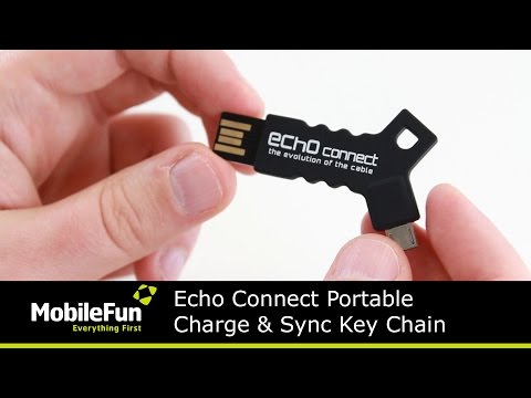 Echo Connect Portable Micro USB Charge & Sync Key Chain