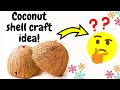 Coconut shell craft ideas  coconut shell wall hanging coconutshellcraft  aadhis crafts