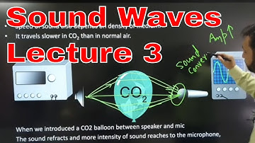 Physics O Level / IGCSE: Sound Waves Lecture 3 by Sumair Sajjad from Benchmark School System