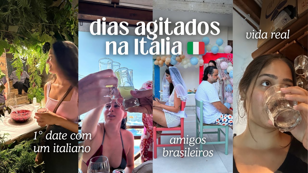 Diário de Viagem #6: Date com italiano, praia, despedida de solteiro & as dores da vida real