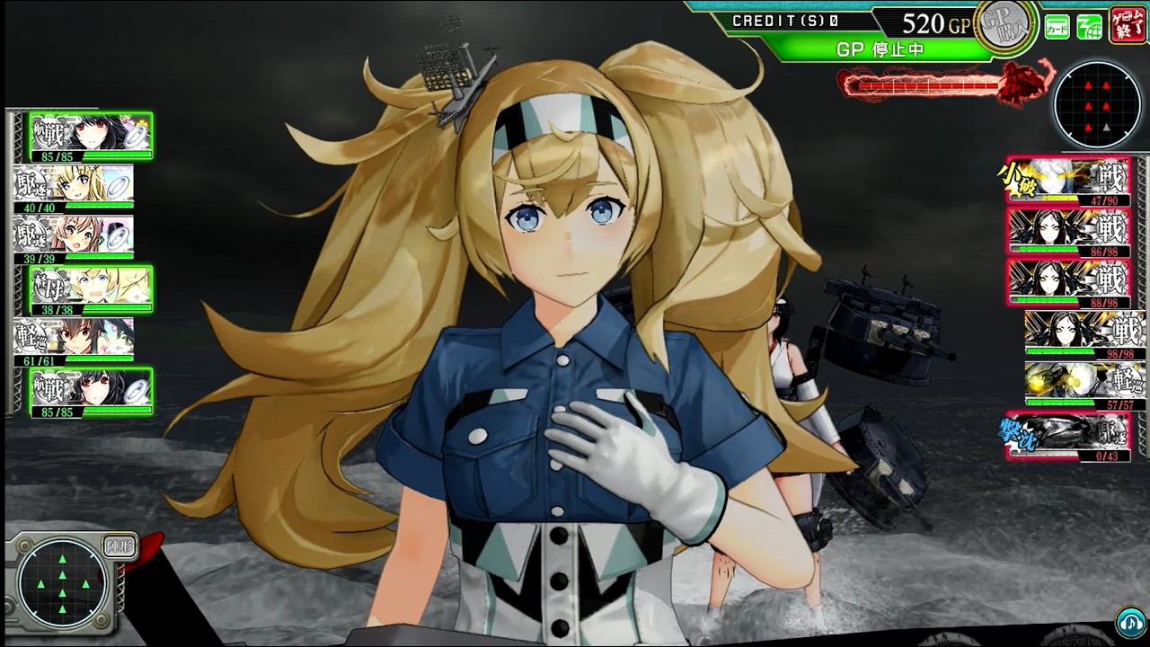 山梨の守り手が行く艦これAC戦記その2091_ガンビアベイ改さんと扶桑型