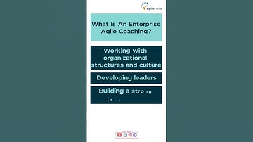What Is An Enterprise Agile Coaching | Agile Coaching | Agilemania