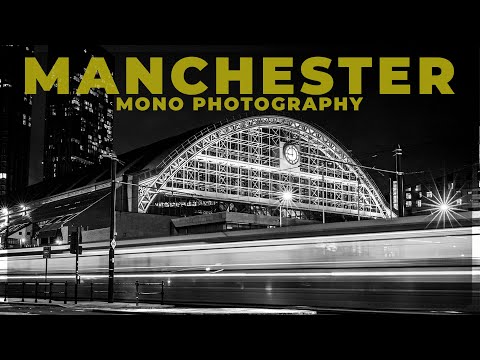 Black White Cityscape Photography in Manchester