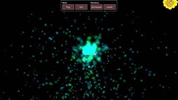 Particle System Test - Revolver Star