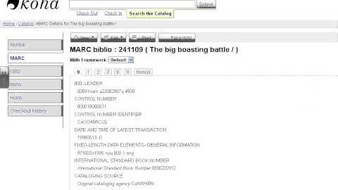 Replacing a bad MARC with a good one