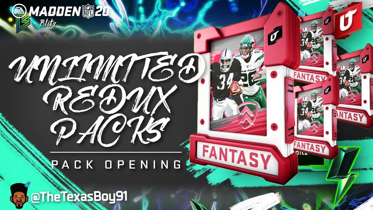 Unlimited Series Redux Fantasy Pack Opening | Made 1.6 Million Coins | Madden 20 Ultimate Team