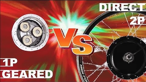 Direct Drive VS Geared Motor electric bike