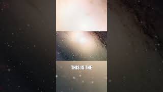 Visible light View of Andromeda Galaxy’s Double Nucleus #shorts #galaxy #space #science #nasa