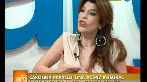 Vivo en Argentina - Invitada: Carolina Papaleo - 1...