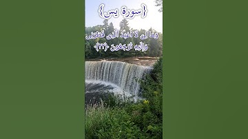 ماتيسر من سورة يس بصوت رهيب 💔-ومالي لا اعبد الذي فطرني