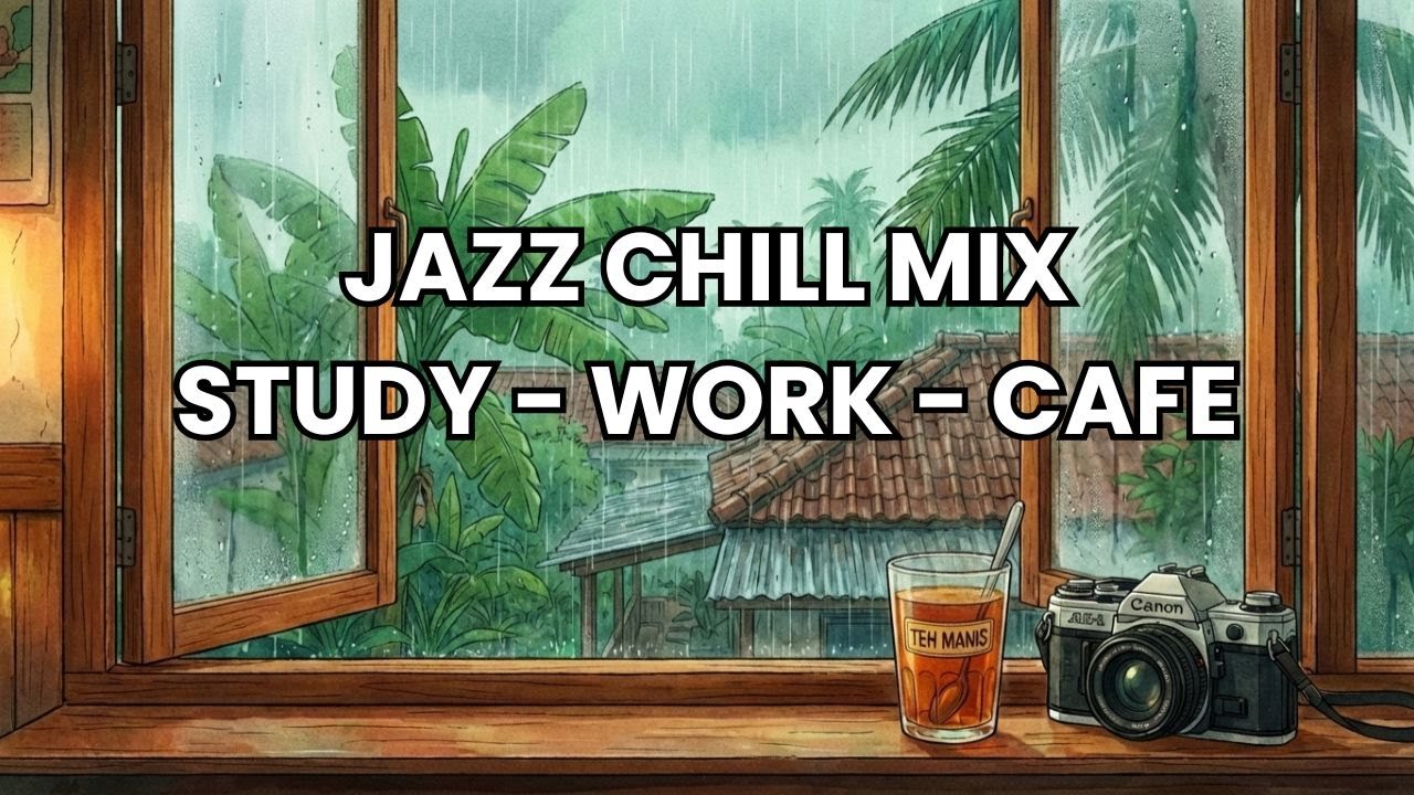 Waiting for the Rain to Stop - Lofi City Pop Music for Sleeping & Studying