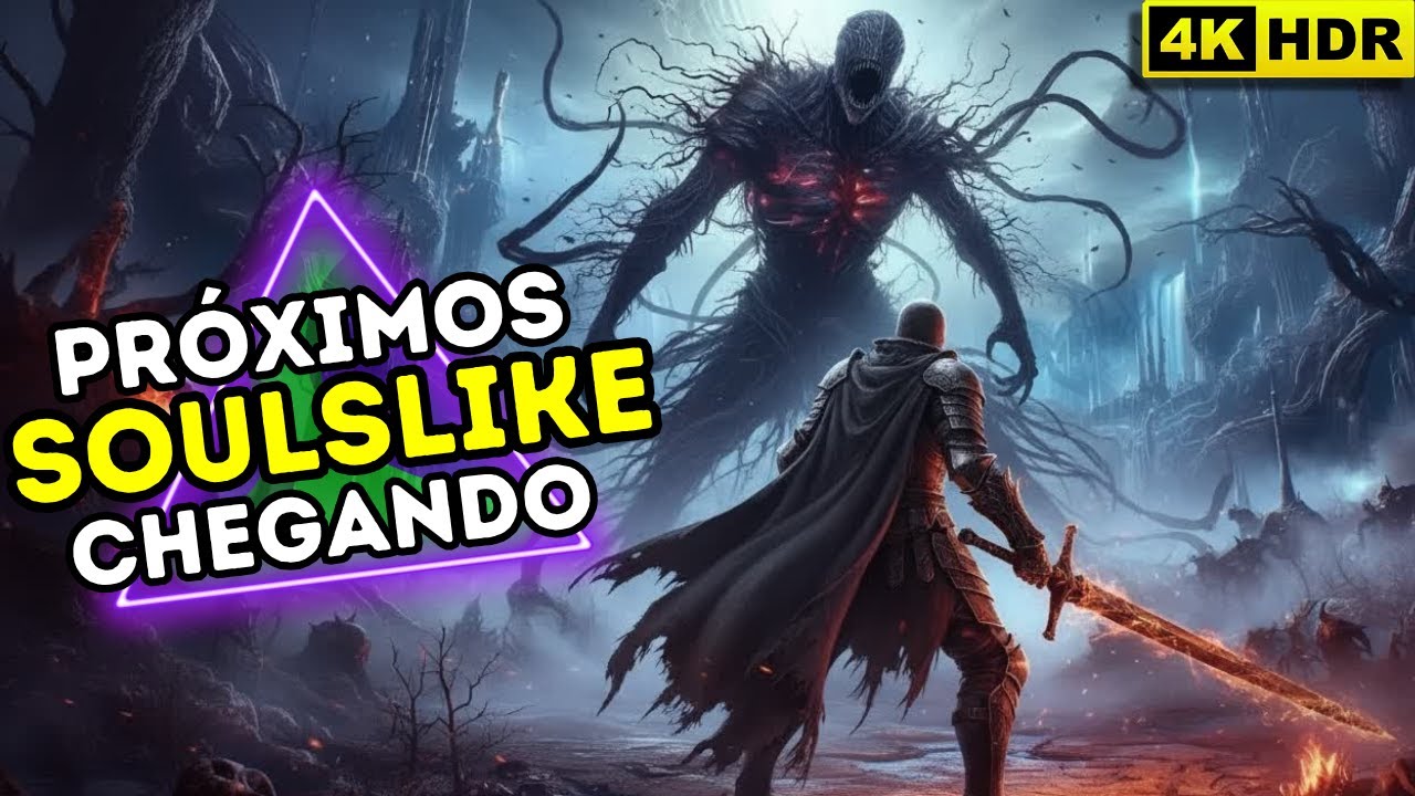 TOP 10 SOULSLIKE LANÇAMENTOS CHEGANDO EM 2025/2026 (PS5 - XBOX SERIE S/X - SWITCH 1/2 - PC)