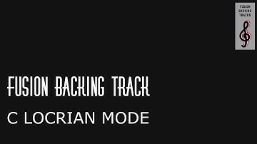 Fusion Backing Track for BASS | C LOCRIAN MODE | Db Major (No Bass)