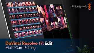 Обучающие материалы о монтаже в DaVinci Resolve 17 - Многокамерный монтаж