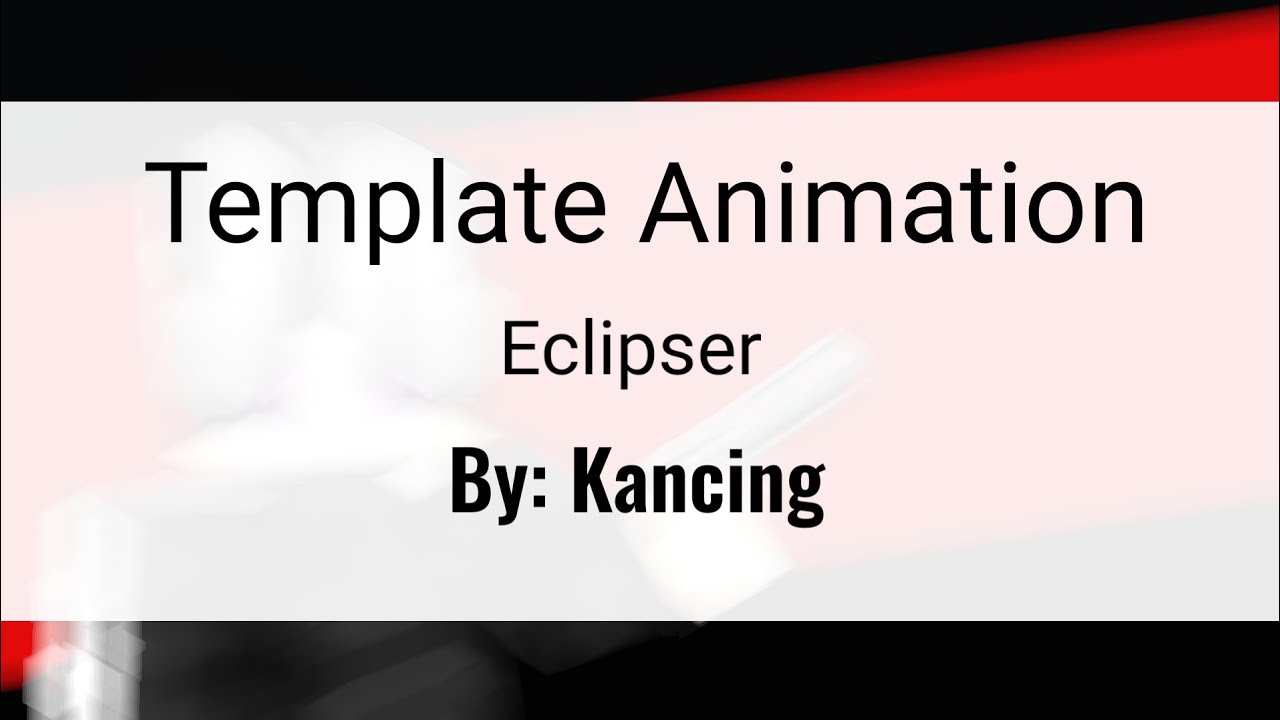 "Eclipser" Animation Minecraft Prisma 3D [ Free Template]