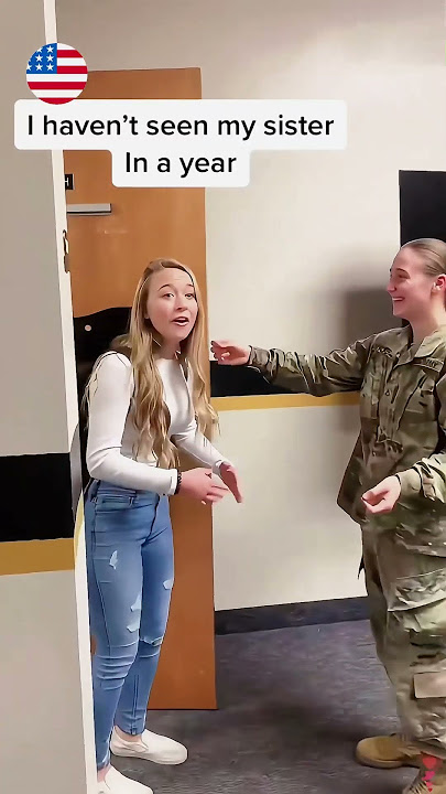 Soldier comes home to surprise his family🥹🥹#fyp #follow #happy #army #love #usa #home #surprise